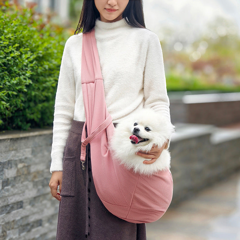 Crossbody Cat Bag Large Capacity Outing Portable Pet Bag - Image 5