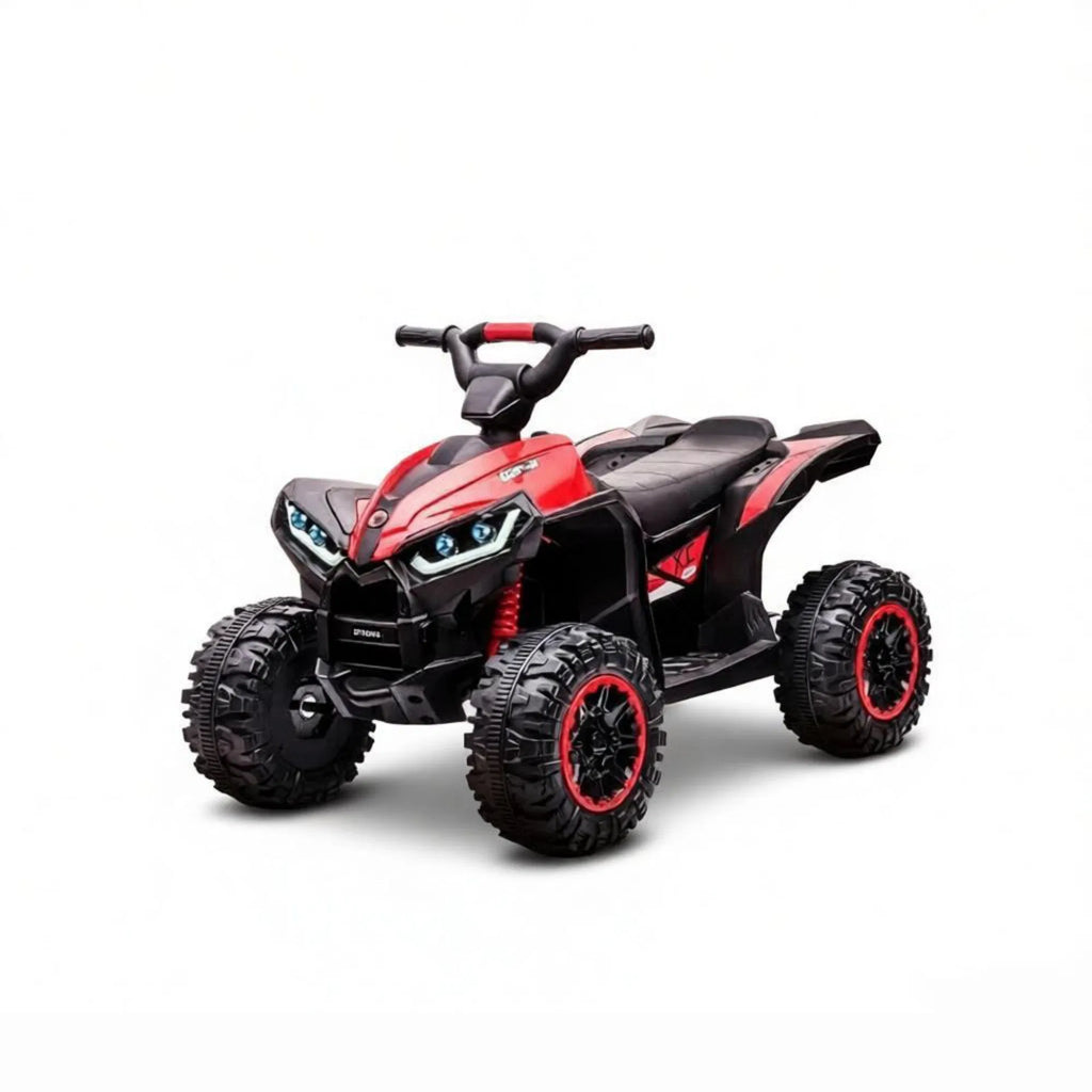 Red 12V Kids Electric ATV Quad Car with Forward/Reverse Music for 3+ Years Old - Image 2