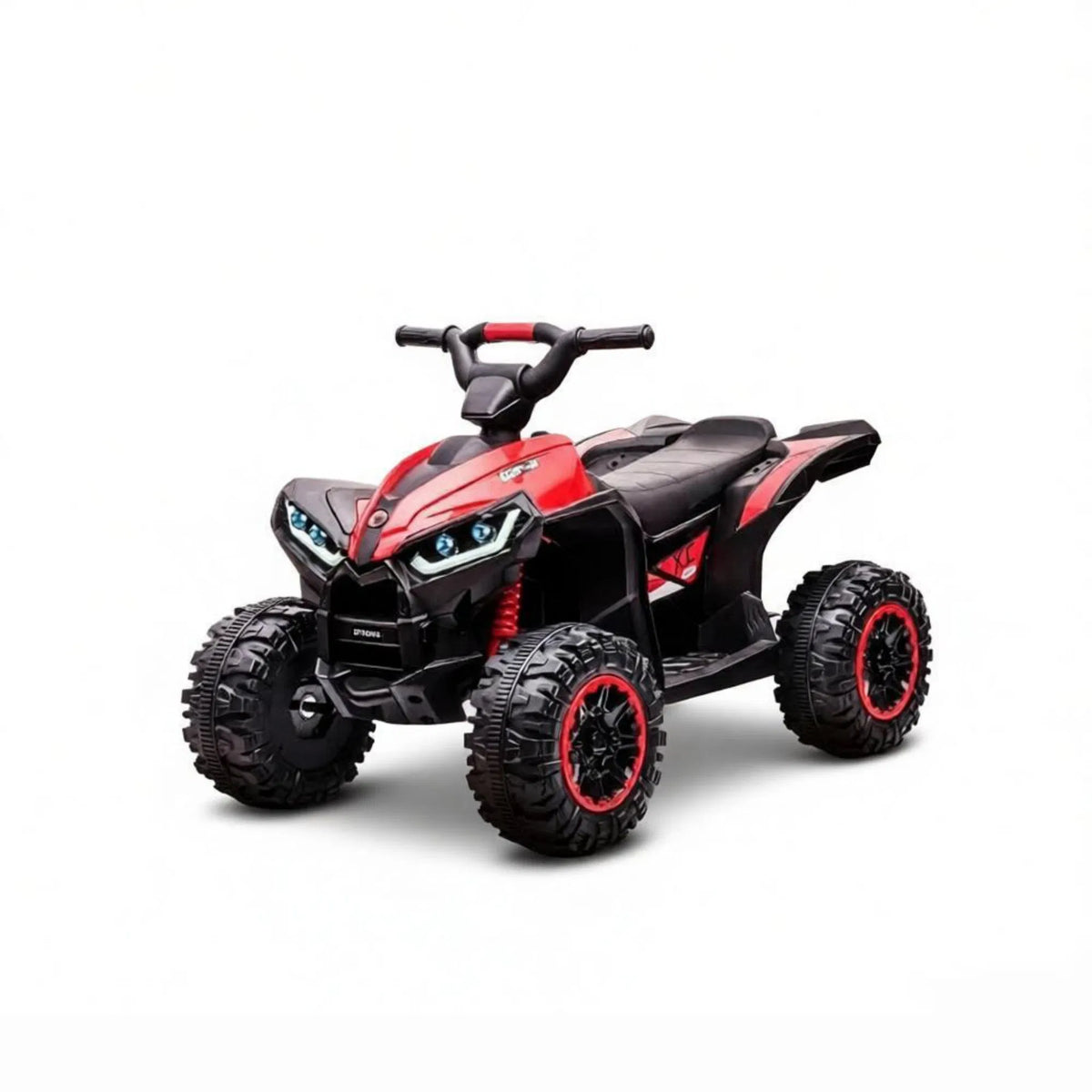 Red 12V Kids Electric ATV Quad Car with Forward/Reverse Music for 3+ Years Old - Image 2