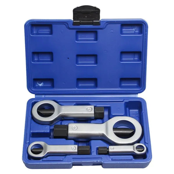 Tools 4pcs Heavy Duty Nut Splitter Set Multifunctional Metal Tool For - Image 4