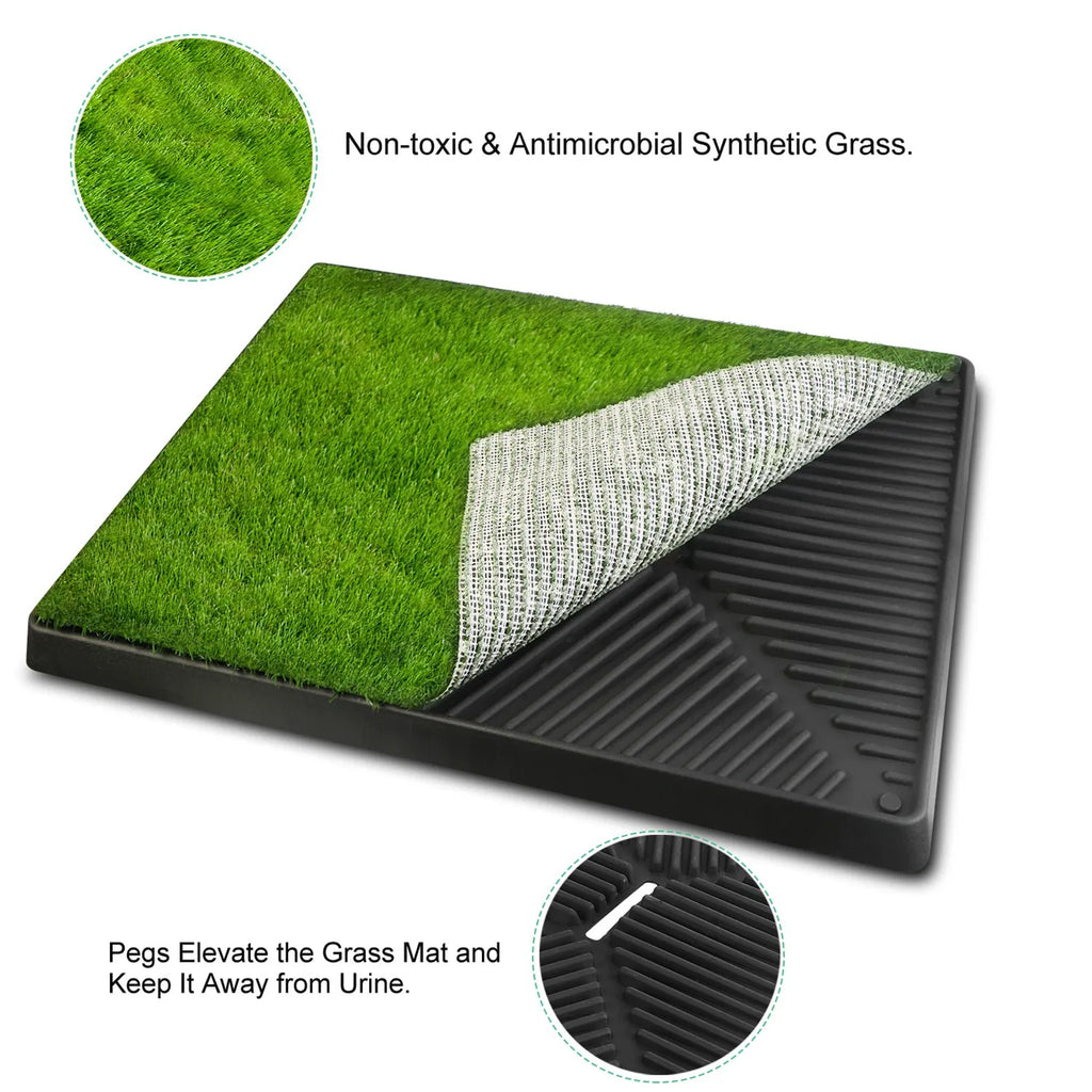 25"×20" Dog Toilet Indoor Puppy Training Pad Dog Potty Pet Training Grass Mat - Image 5
