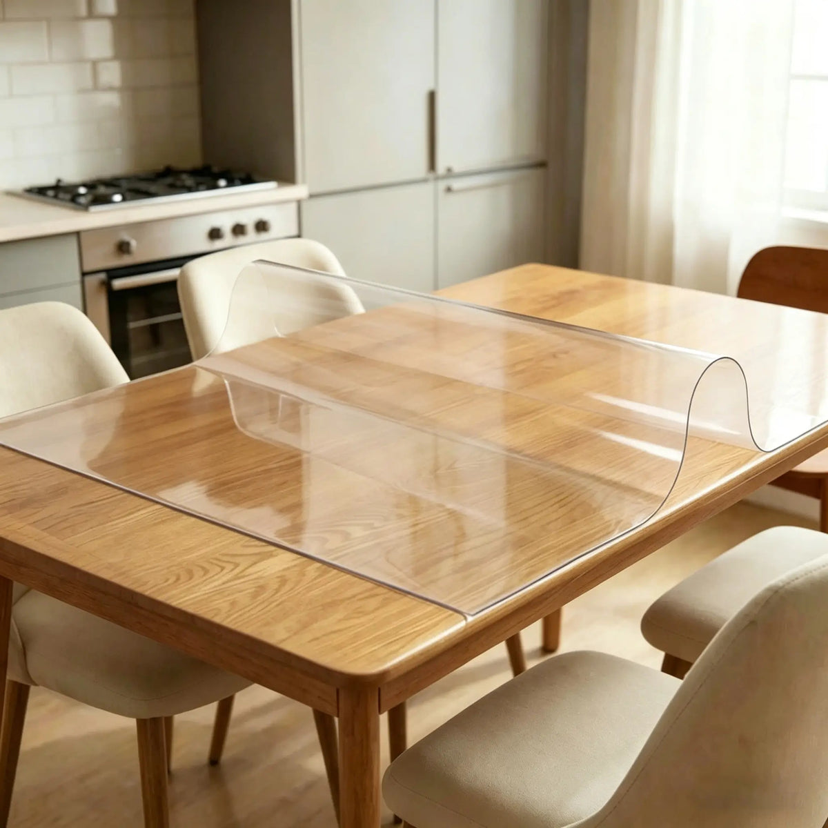 38x71inch 5mm thick plastic table main view
