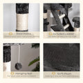 94" 102" Floor to Ceiling Cat Tree High Cat Condo Scratching Post Activity