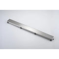 32 Inch Linear Shower Drain with 2 in 1 Flat & Tile Add Removable Cover 304