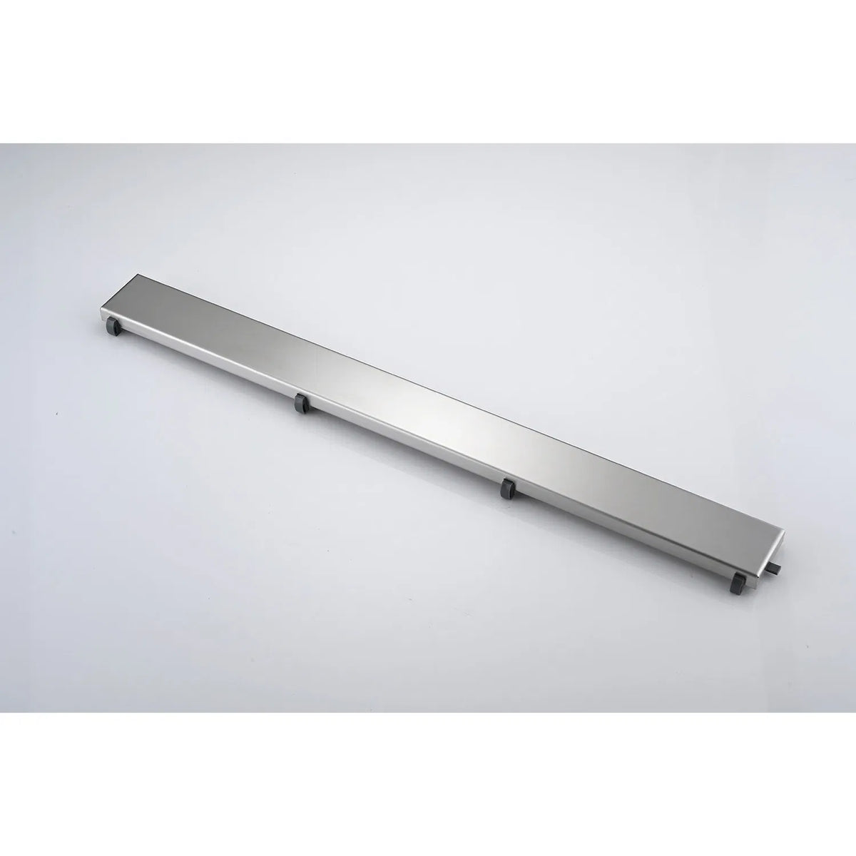 32 Inch Linear Shower Drain with 2 in 1 Flat & Tile Add Removable Cover 304
