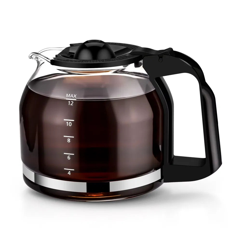 (2 Pack)12 Cup Glass Replacement Carafe (Shipment from Walmart) - Image 2