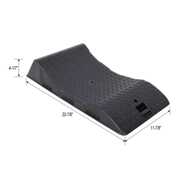 4pack Tire Saver Ramps Car Wheel Anti Slip Hard Plastic Design With Carry Bag - Image 4