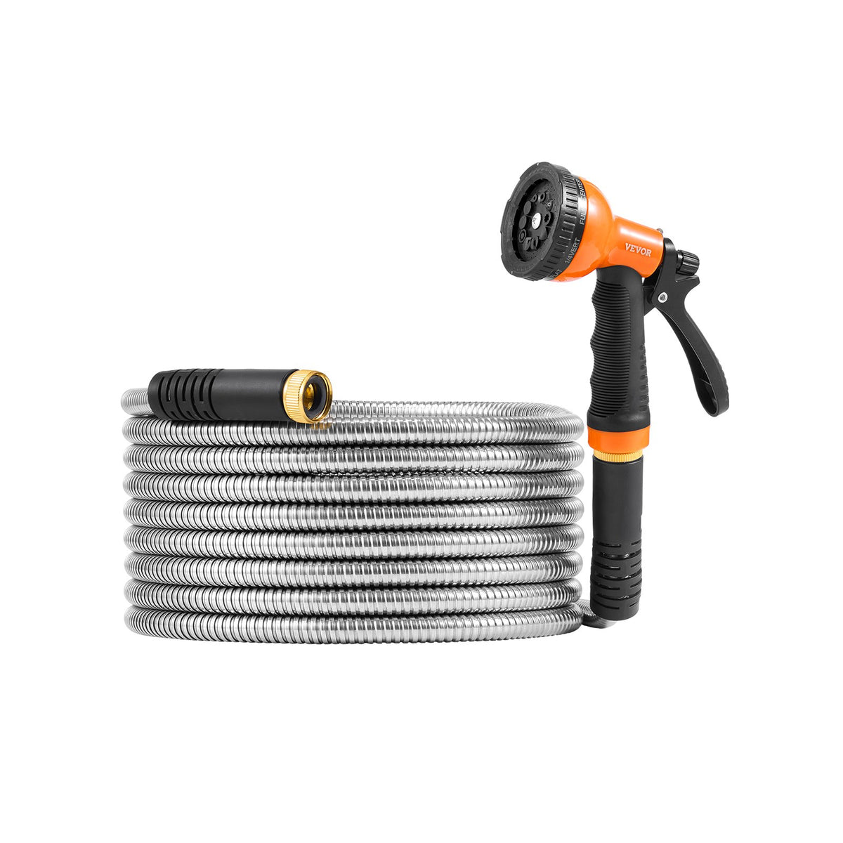 metal garden hose 25 ft main view