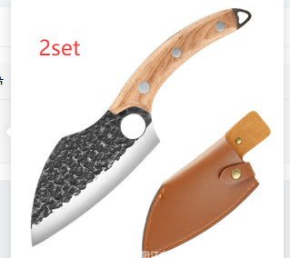 Forged High Carbon Steel Outdoor Bending Knife - Image 5
