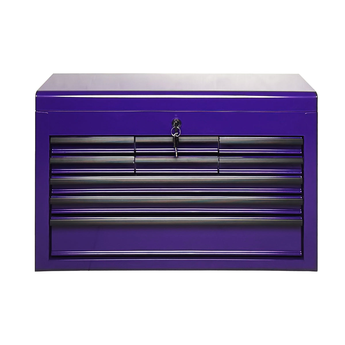 Heavy Duty Metal Tool Box 24 inch Portable Metal Tool Box with 9 Drawers - Image 3
