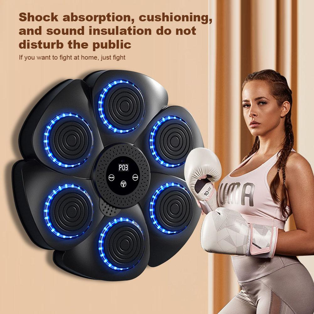 Unisex Smart Bluetooth Music Boxing Machine Wall Mount Punch Trainer With - Image 2