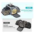 Carrier For Cat Pet Airline Approved Expandable Foldable Soft Dog Carrier