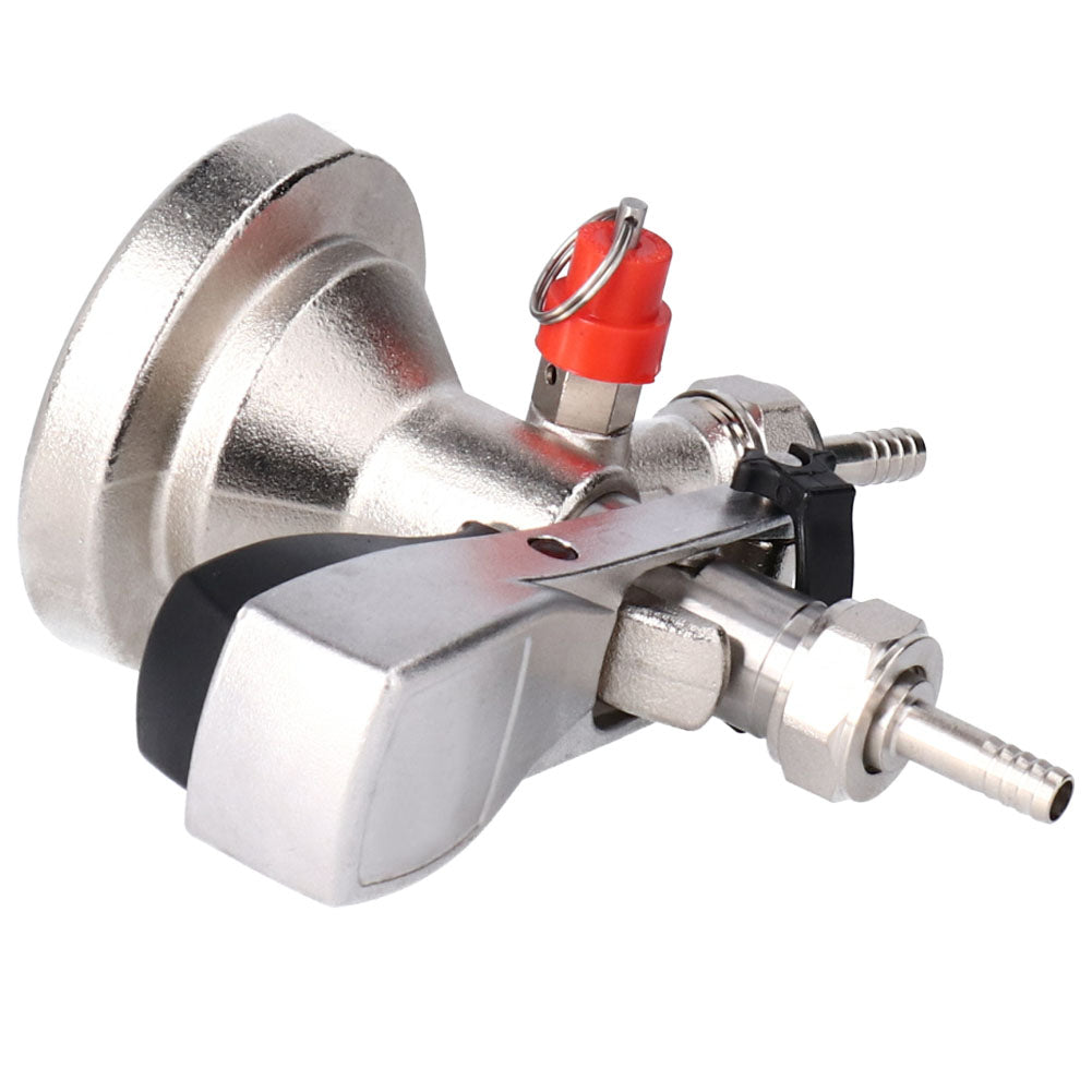 G5 8 A Type Stainless Steel Beer Keg Tap Distributor Coupler With Relief Valve - Image 2