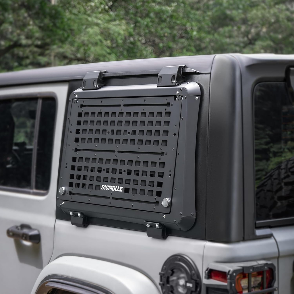 Side Window MOLLE Panel W Drop down Workbench For Wrangler JL 4 Drs L - Image 5