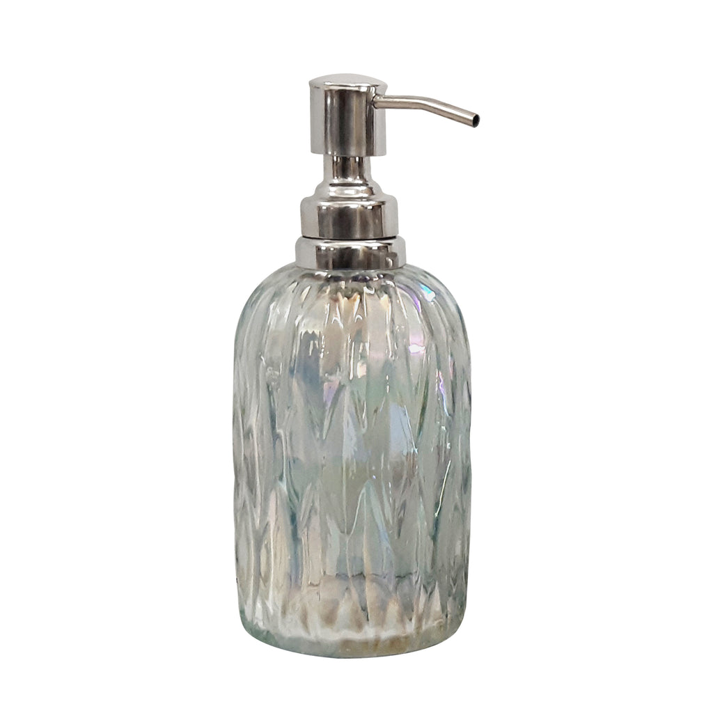 Glass Liquid Soap Dispenser Pump Bottle Bathroom Vanity Kitchen Sink Holds - Image 2