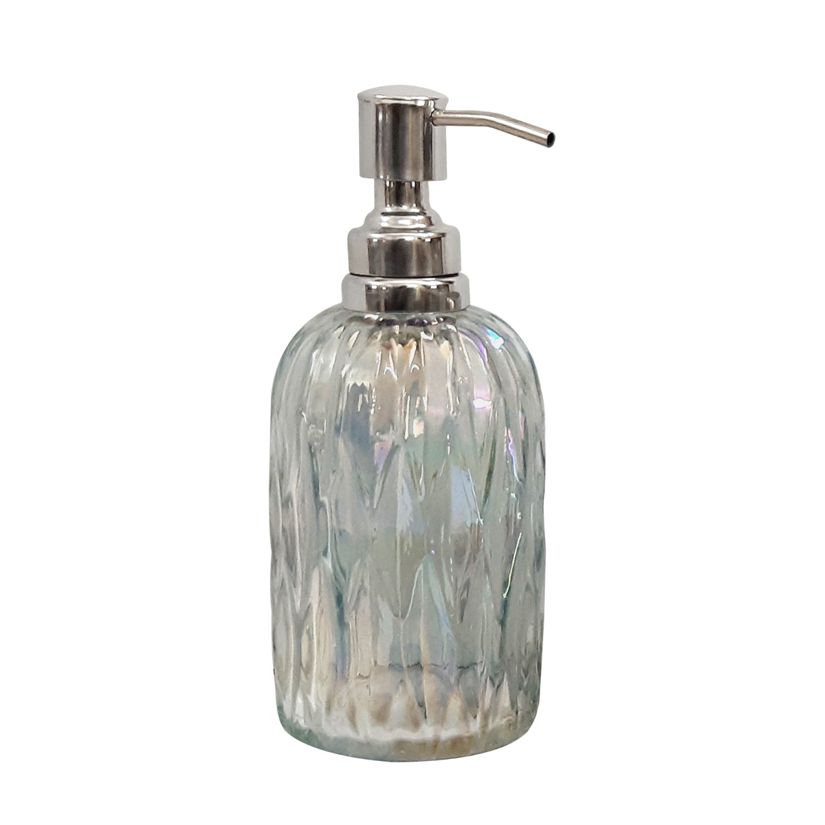 Glass Liquid Soap Dispenser Pump Bottle Bathroom Vanity Kitchen Sink Holds - Image 2
