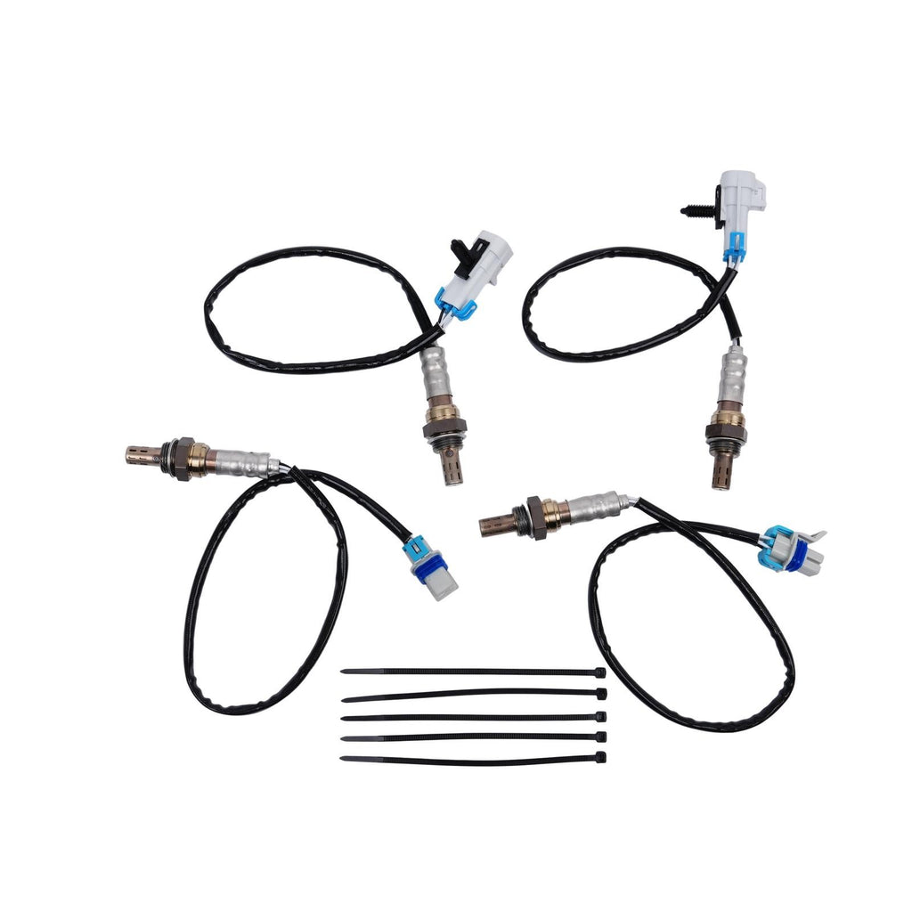 4PCS Upstream & Downstream Oxygen O2 Sensors For Chevy Tahoe GMC Sierra Yukon