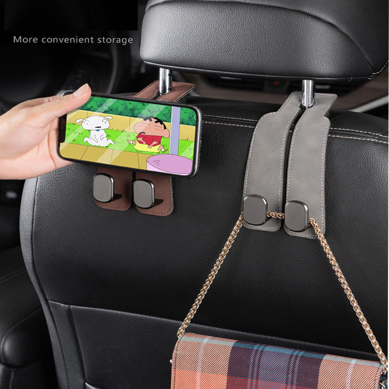 Car Seat Back Phone Holder Hook - Image 3