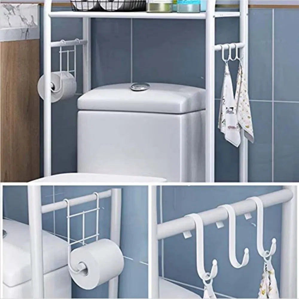 Over The Toiletstoragerack Tier Freestanding Bathroom Organizer Shelf Anti - Image 4