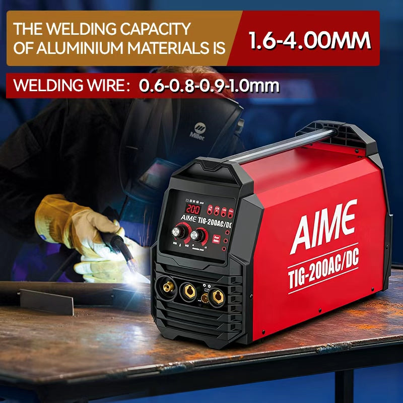 ACDC Pulse TIG Welder 200A Welder Rod Welding MMA TIG Welding Dual Voltage - Image 2
