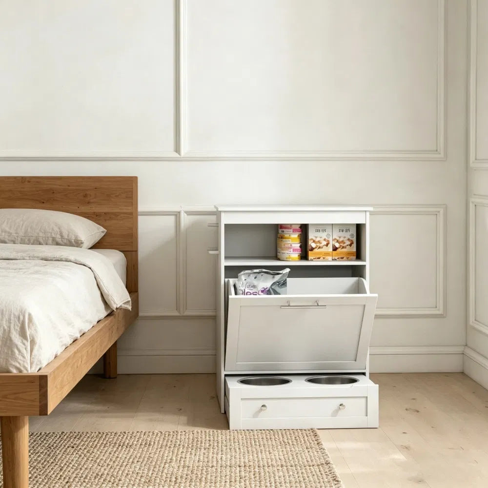 Pet Feeder Station Storage Cabinet - Image 3