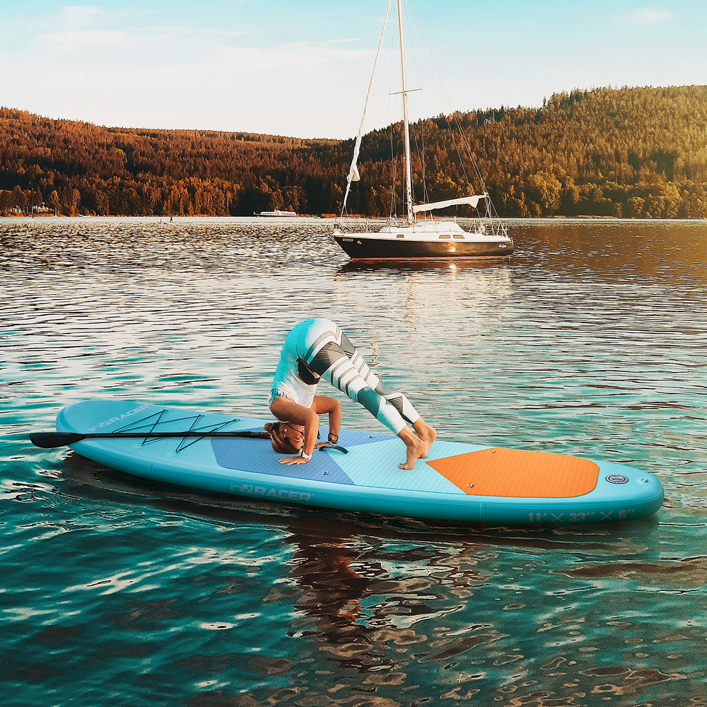 10 6 Inflatable Stand Up Paddle Board With Free Premium SUP Accessories & Backpack - Image 2