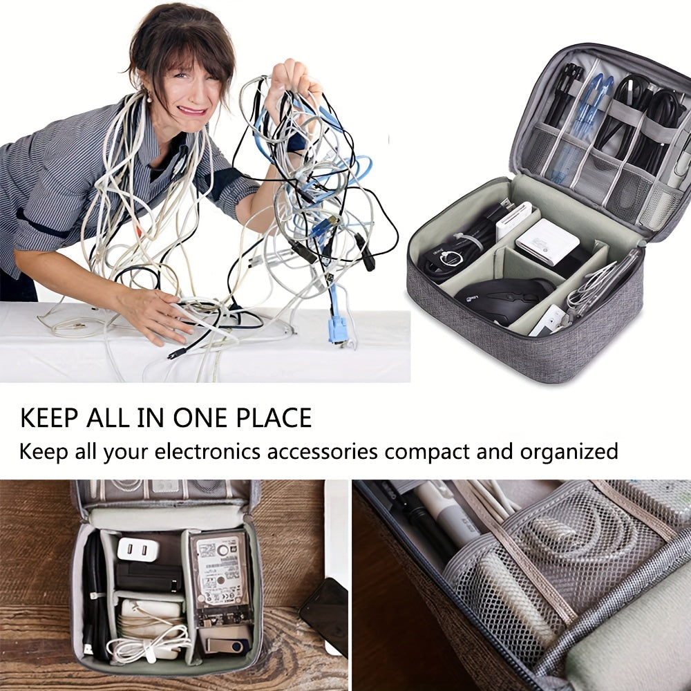 electronics organizer travel cable bag product angle 8