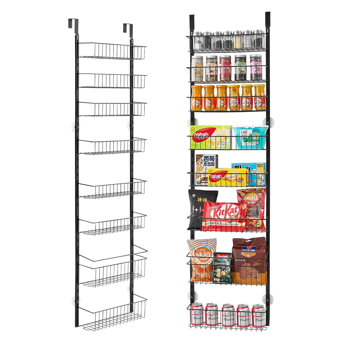 8-tier over the door pantry main view