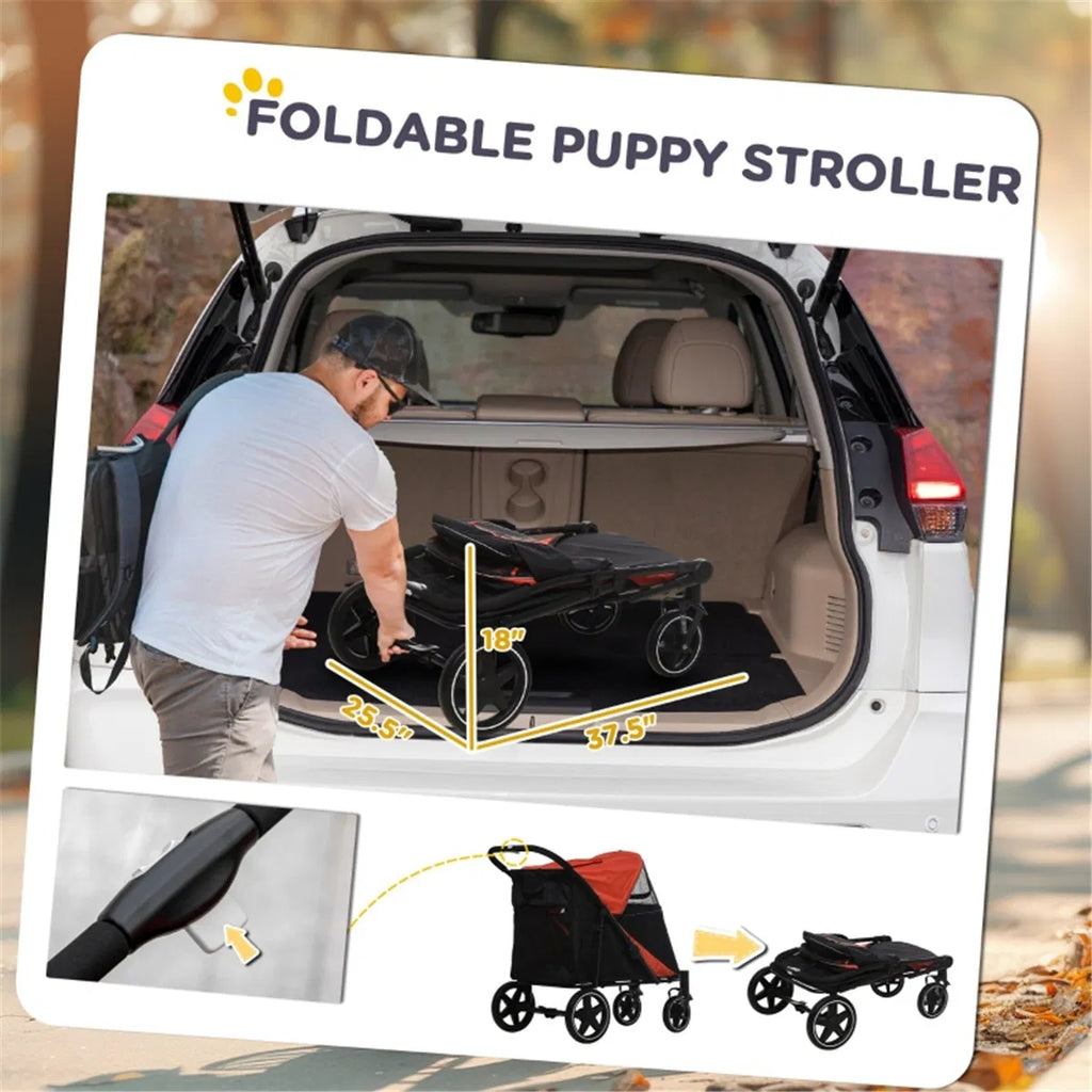 Dog Stroller /small animal cage/Pet cages ( Amazon Shipping)(Prohibited by WalMart) - Image 2