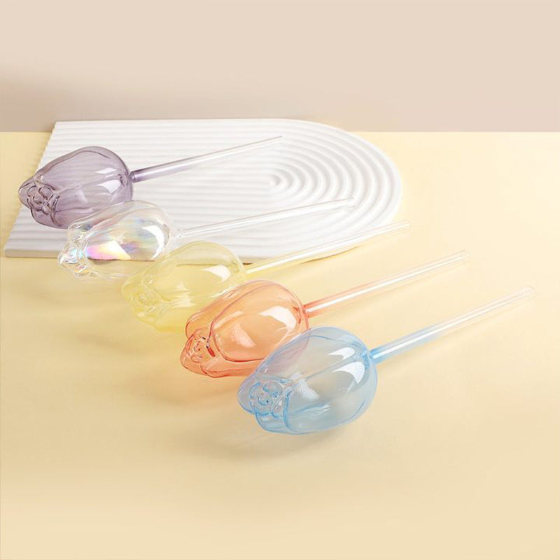 pink tulip plant watering balls product angle 10
