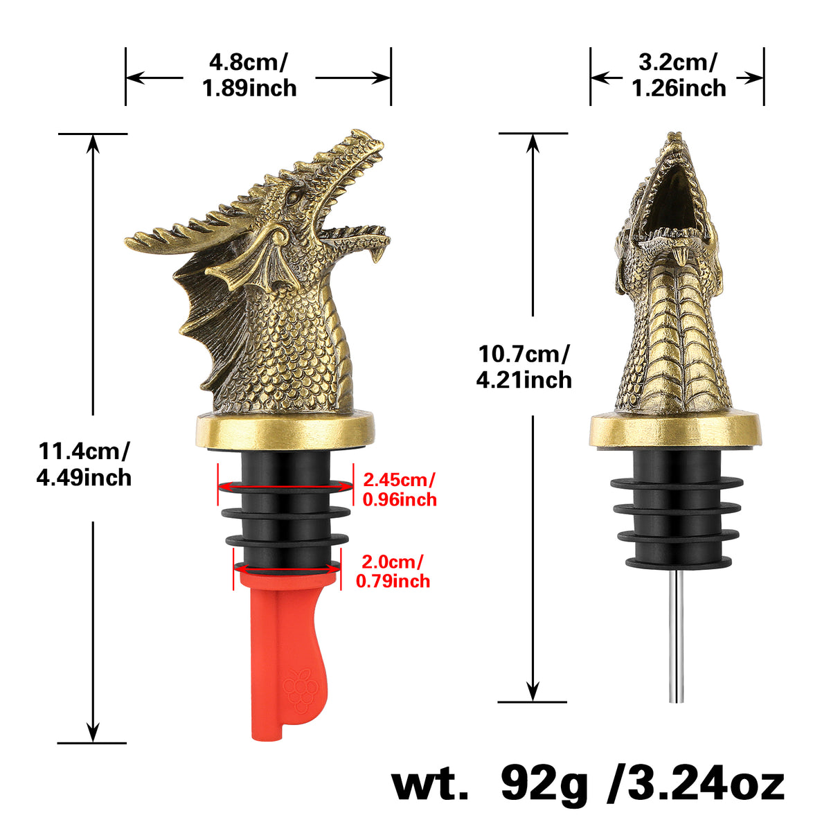 Dual Function Faucet Dispenser Wine Stopper Bottle Interesting For Cocktails - Image 2