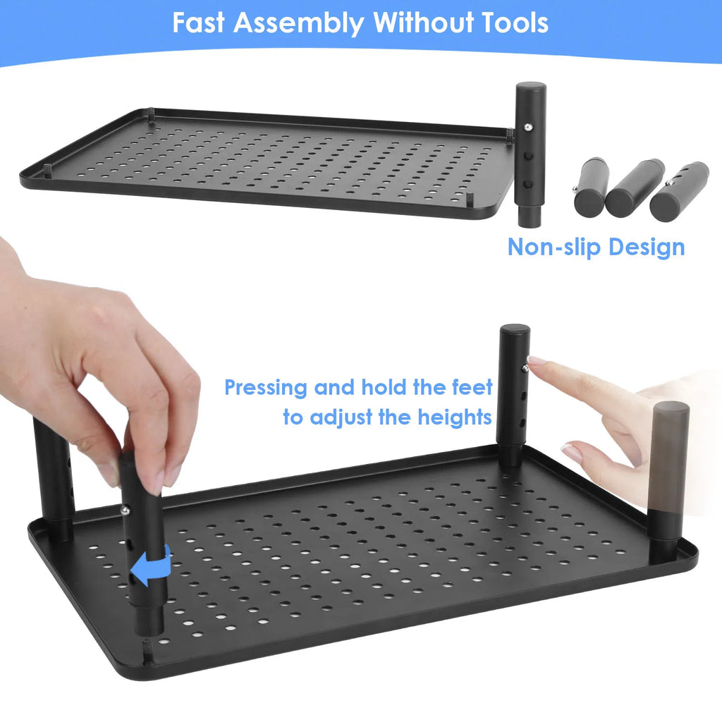 adjustable monitor riser stand 3level product angle 7