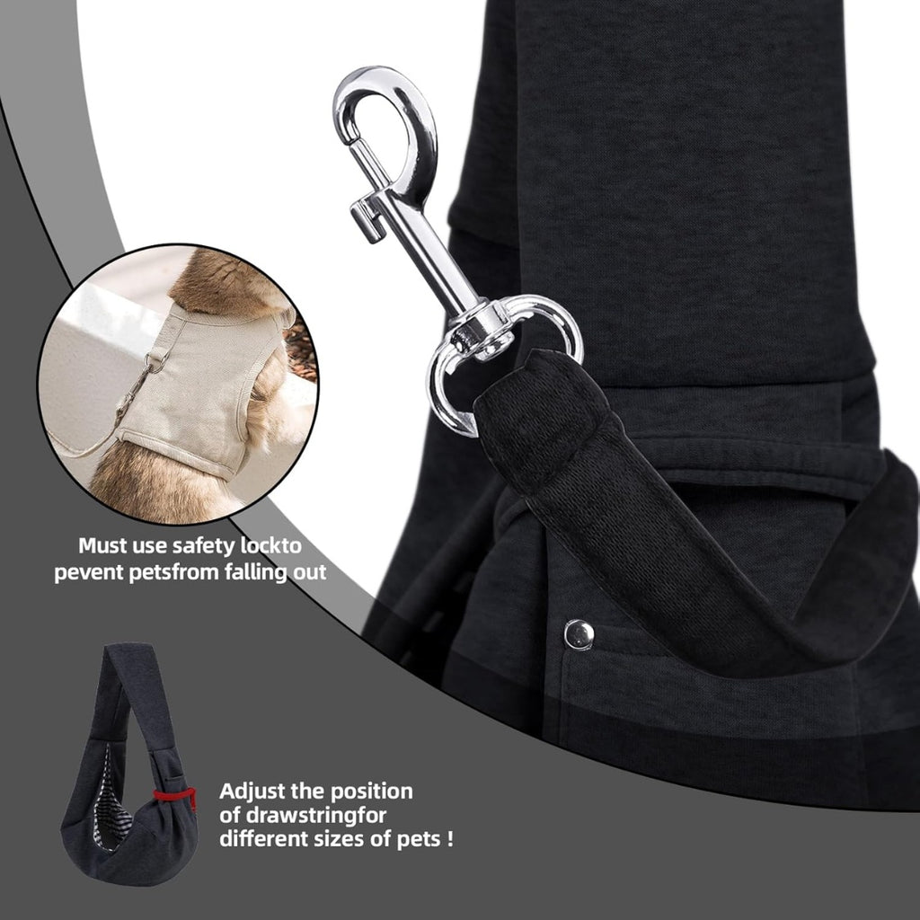 dog carrier sling reversible puppy packaging and components