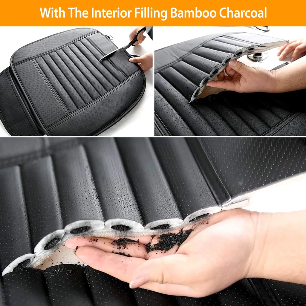 Universal Car Seat Cushion Cover Breathable Car Front Seat Cover Pad Mat - Image 4