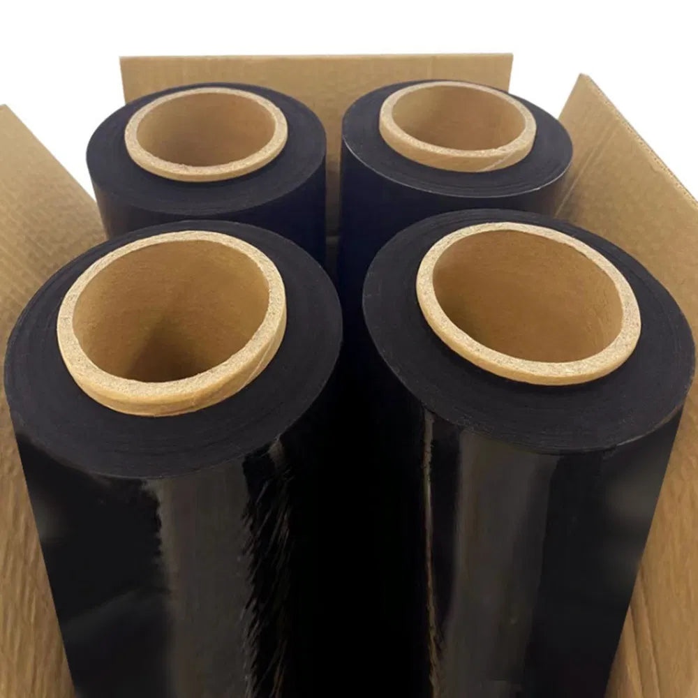 18" x 1000' 80 Gauge 4 Rolls Pallet Wrap Stretch Film Hand Shrink Wrap 1000FT - Image 2