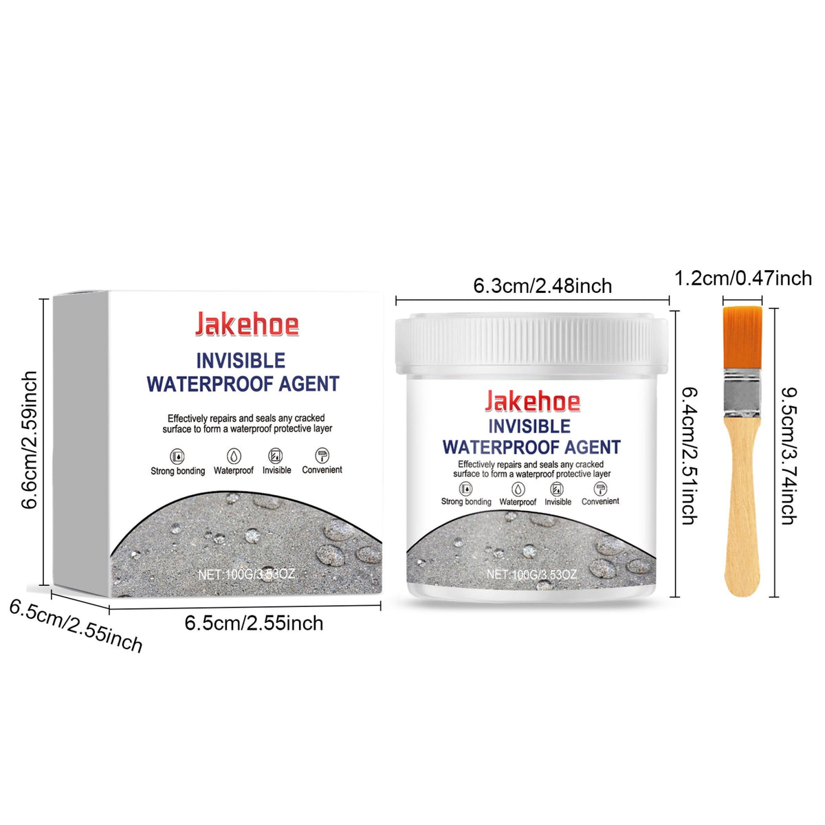 JAKEHOE Waterproof Repair Sealant Kit 1 Piece Kit - Image 4