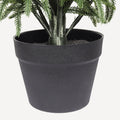 4' Artificial Real Touch Pine Tree in Black Plastic Pot 1pc/set