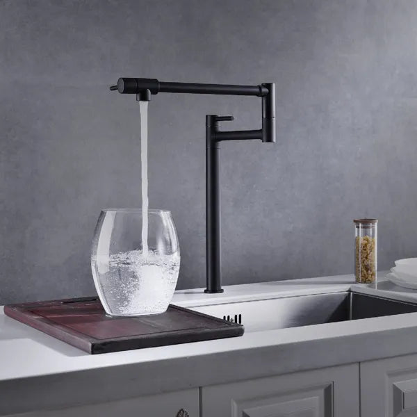 Pot shaped packing faucet with extended handle - Image 4