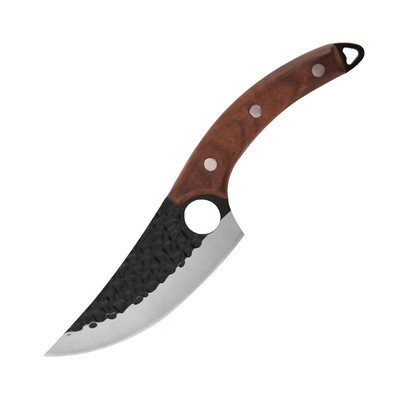 Stainless Steel Hand Hammered Tone Boning Knife Household Kitchen - Image 5