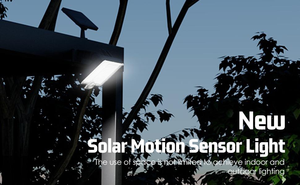 2 Pack Solar Motion Sensor Outdoor Floodlights 2600 Lumens IP67 Waterproof - Image 2
