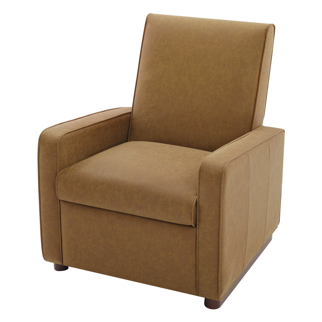Modern Manual Recliner Chair PU Upholstered 2 Position Recliner with 160° - Image 4