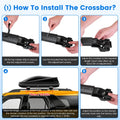 Roof Rack Cross Bars Fit for Ford Bronco Sport 2021 2026 On Road Off Road