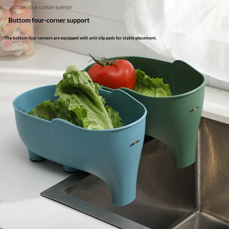 multi-function sink strainer basket