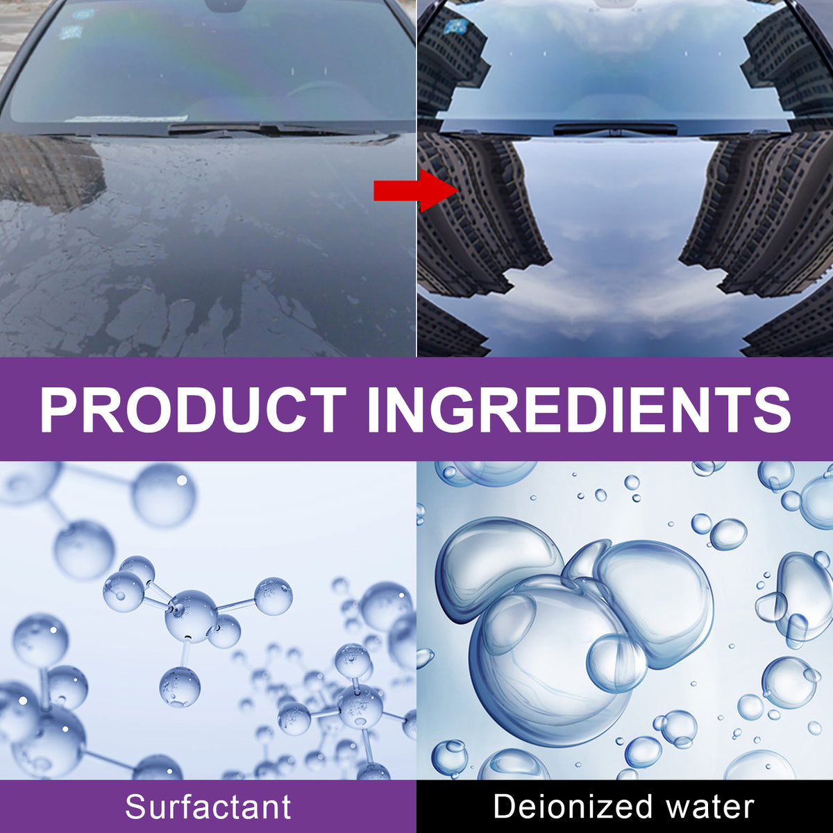 Purple Coating 30ml Hand Spray Wax Nano Car Coating Spray