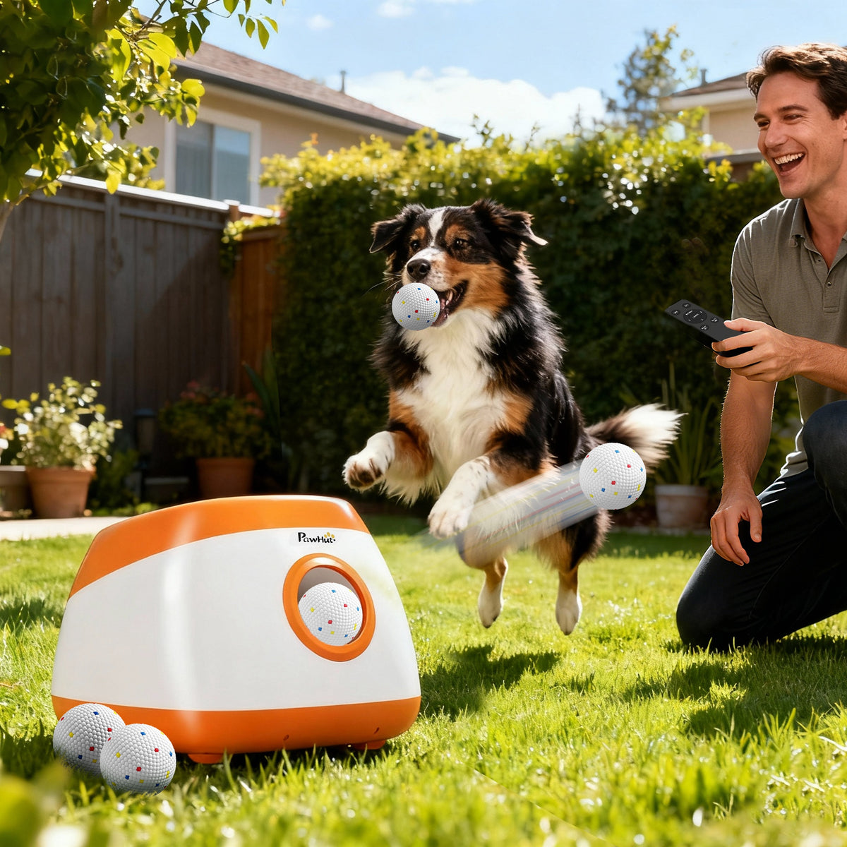 Automatic Dog Ball Launcher with 26 80 FT Distance Automatic Ball Launcher for - Image 5