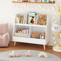 Kids Bookshelf and Toy Organizer with Five Cubbies