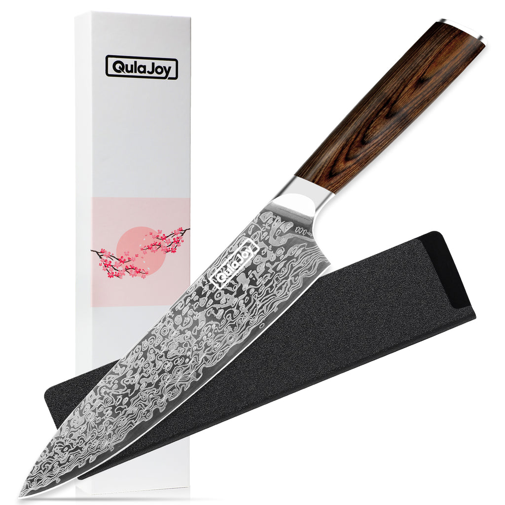 Qulajoy Japanese Chef Knife Kitchen Knife High Carbon German Steel Cooking - Image 4