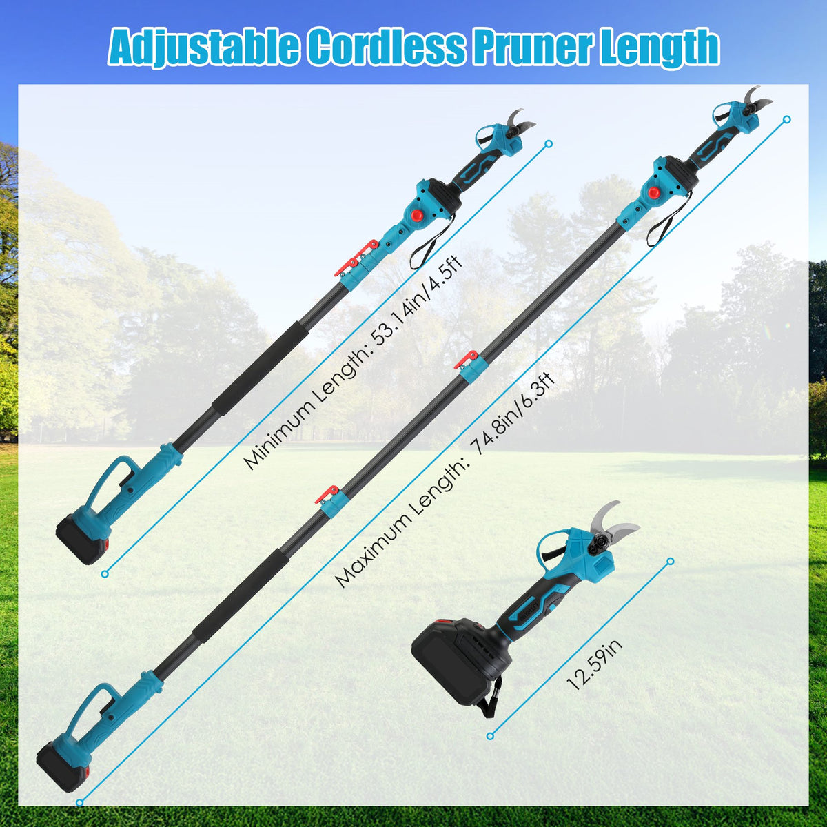 1set in electric pruning shear product angle 7
