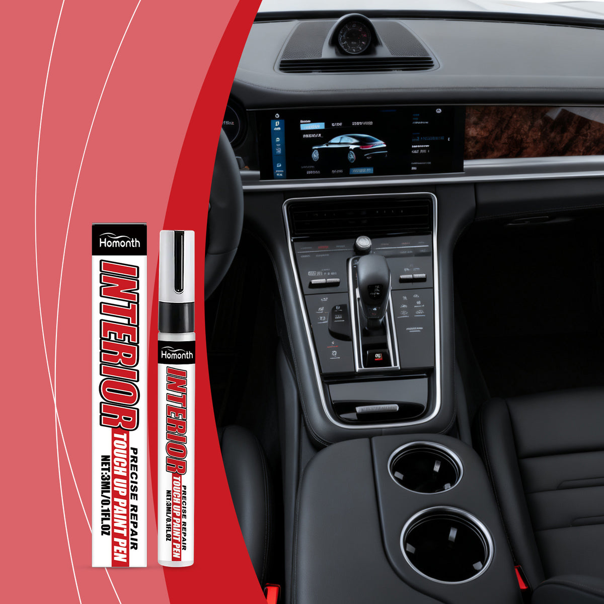 Car Touch Up Paint Pen Auto Scratch Repair Pen For Vehicle Color Restore - Image 2