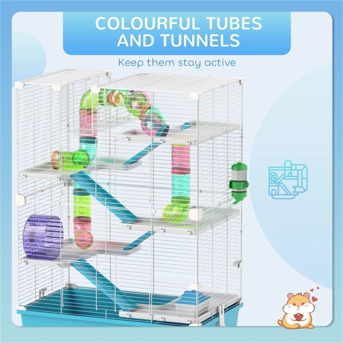 Hamster Cage pet Cage - Image 3